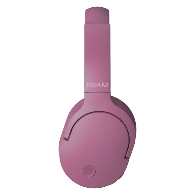 Roam Crux Crocus Pink Bluetooth Over Ear Headphones - 3