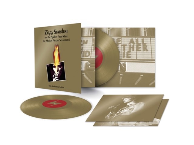 Ziggy Stardust and the Spiders from Mars: The Motion Picture Soundtrack 50th Anniversary Gold 2LP - 1