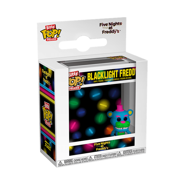 Blacklight Freddy Five Nights At Freddy's FNAF Funko Bitty Pop Single - 2