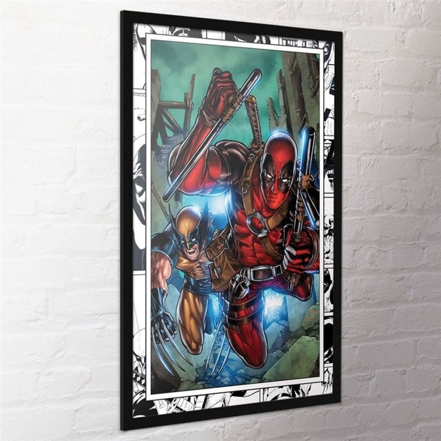 Deadpool & Wolverine Marvel Comics Framed Maxi Poster - 2