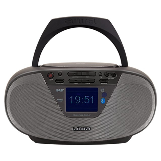 Aiwa BBTU-500DAB Black Bluetooth CD Player with DAB+/FM Radio - 12