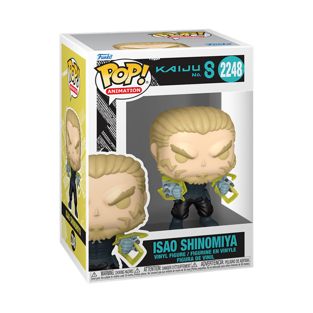 Isao Shinomiya 2248 Kaiju No. 8 Funko Pop Vinyl - 2