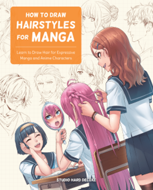 How To Draw Hairstyles For Manga - 1