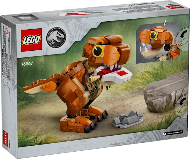 Little Eatie T Rex Jurassic World LEGO - 5