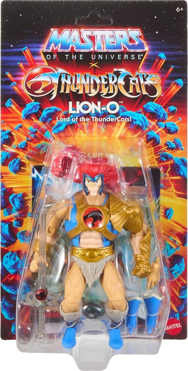 Lion-O Masters Of The Universe Origins X Thundercats Mattel Action Figure - 3