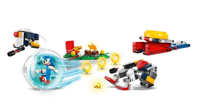 Sonic's Campfire Clash Sonic The Hedgehog LEGO - 3