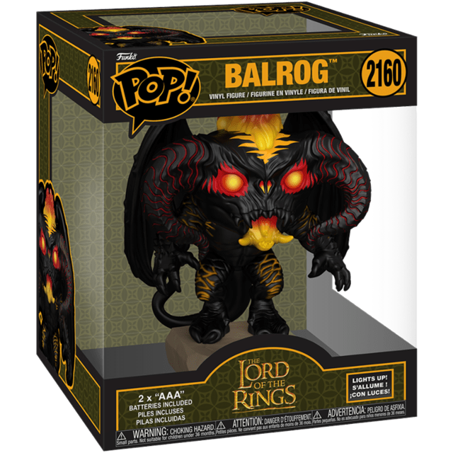 Balrog With Lights (2160): Lord Of The Rings Pop Vinyl: SFX - 2