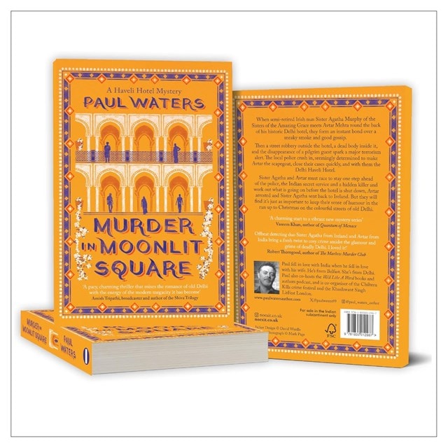 Murder In Moonlit Square Paperback By Paul Waters - 4