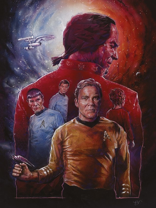 Space Seed Star Trek 50th Anniversary Canvas Print 60 x 80cm - 1