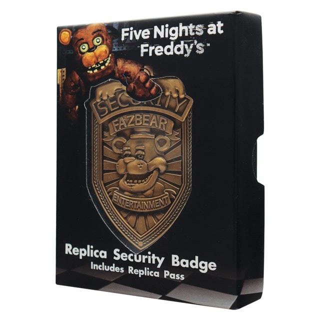 Five Nights At Freddy's FNAF Security Badge Replica - 2