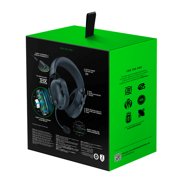 RAZER BlackShark V2 Hyperspeed Wireless Gaming Headset - Black - 13