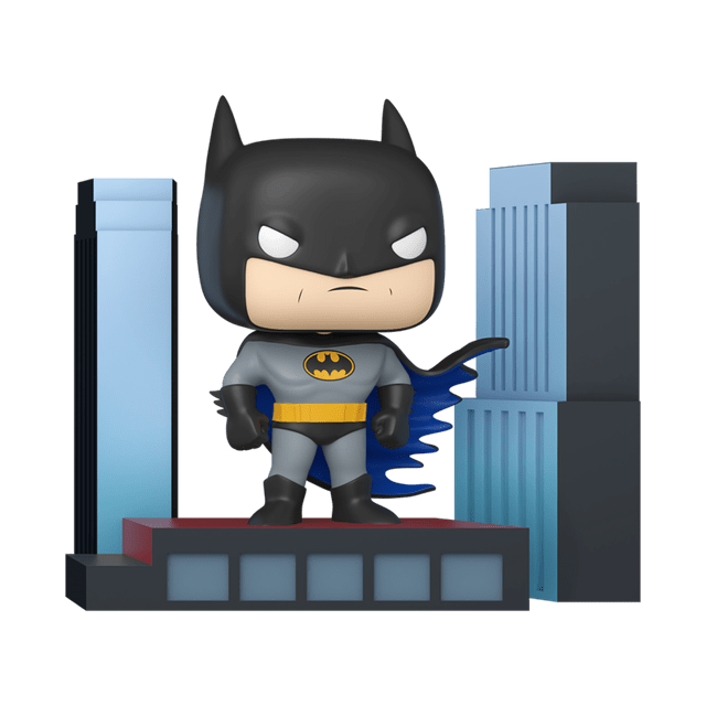 Batman On Rooftop 549 Batman Animated Series Funko Pop Vinyl Deluxe - 1