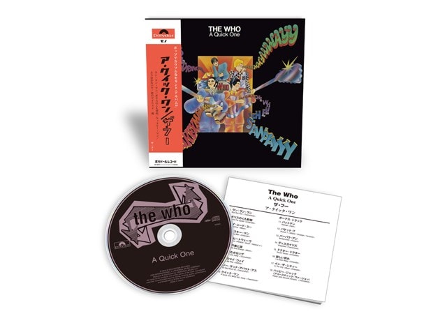 The Who My Generation & A Quick One セット The Who A Quick One + Bonus Box Japanese box set (462654)