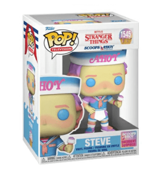 Steve Scoops Ahoy 1545 Stranger Things Funko Pop Vinyl - 2