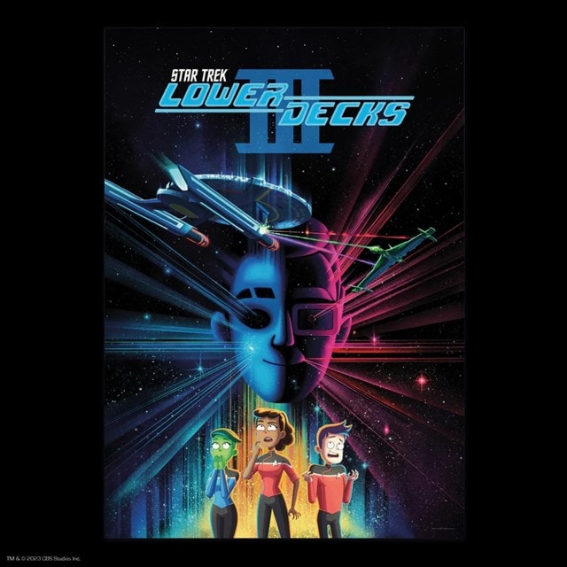 Star Trek Lower Decks Season 3 A2 Print - 2