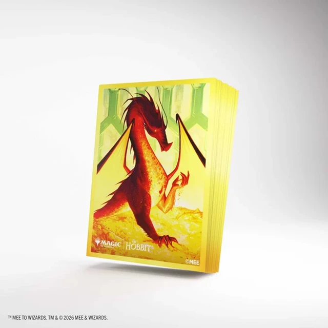 Smaug The Golden Magic The Gathering The Hobbit Gamegenic Premium Art Card Sleeves - 2