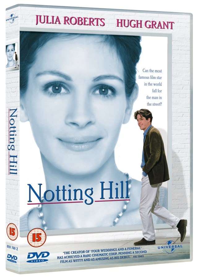 Notting Hill DVD | 1999 Movie (Julia Roberts Film) | HMV Store