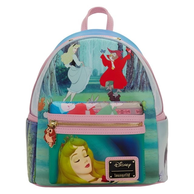Sleeping Beauty Princess Scene Mini Loungefly Backpack - 1