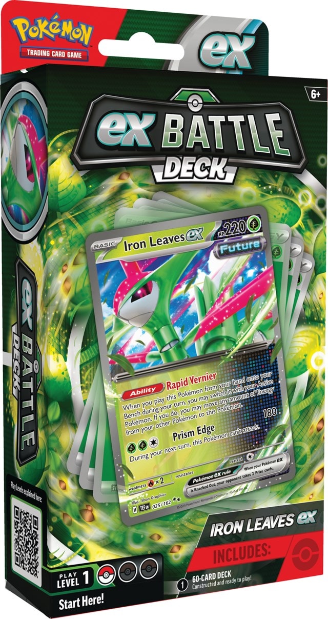 Tapu Kok / Iron Leaves Ex Battle Deck Pokemon Trading Cards - 6