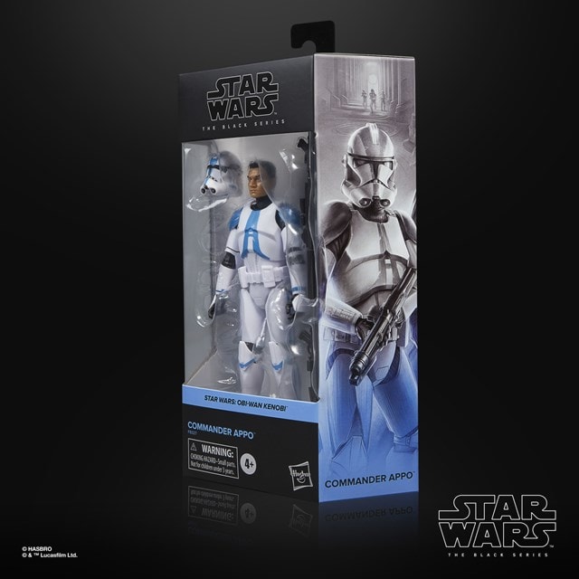 Commander Appo Obi-Wan Kenobi Star Wars Black Series Action Figure - 7