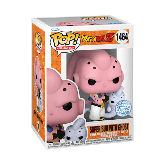 Buu With Ghost With Chance Of Glow In The Dark (Tbc) Dragon Ball hmv Exclusive Pop Vinyl - 2