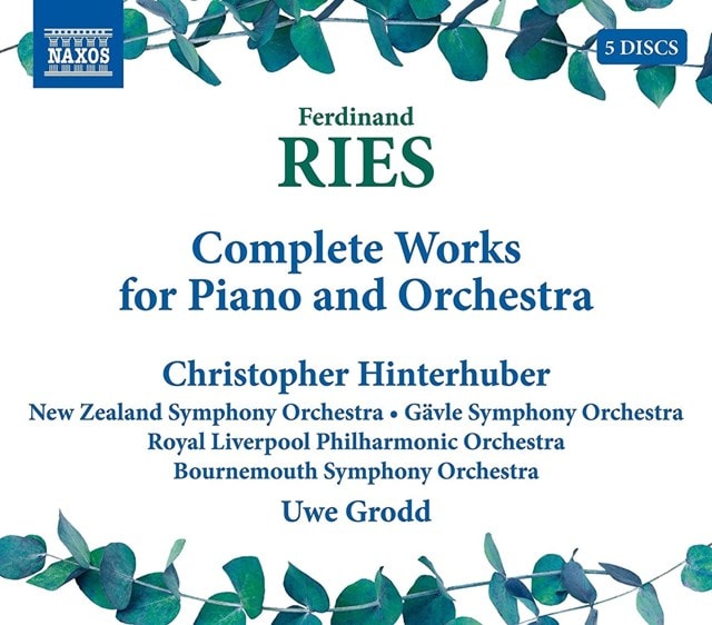 Ferdinand Ries: Complete Works for Piano and Orchestra - 1