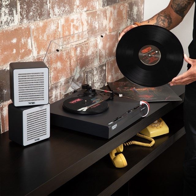 Victrola Stranger Things WSQK Bluetooth Turntable & Speakers - 5