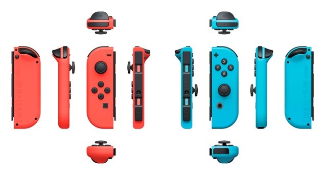 Nintendo Switch Joy-Con Pair (Neon Red/Neon Blue) - 4