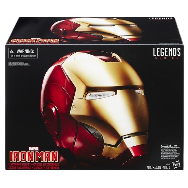 Iron Man Hasbro Marvel Legends Electronic Helmet - 2