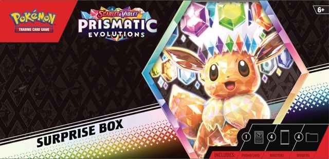 Scarlet & Violet 8.5 Prismatic Evolution Surprise Box Collection Pokemon Trading Cards - 1