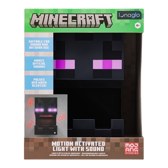 Enderman Mask Minecraft Motion Sensor Light - 3