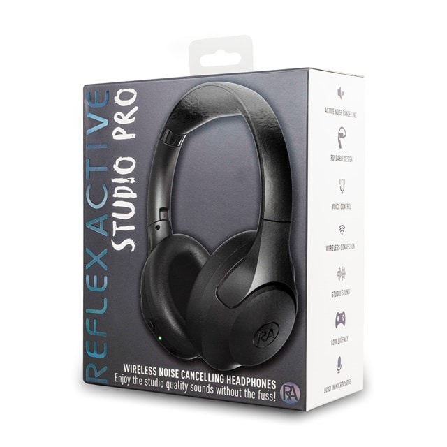 Reflex Audio Studio Pro Black ANC Bluetooth Headphones - 7