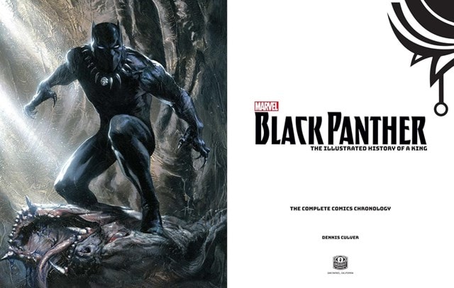 Black Panther The Illustrated History Hardback - 2