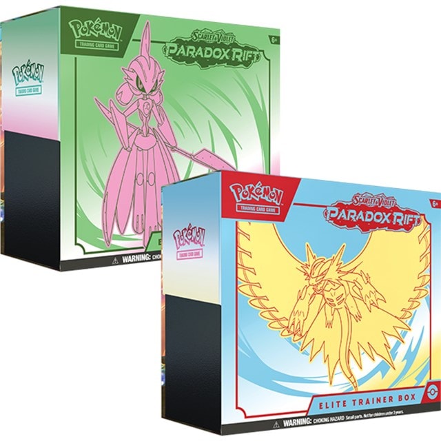 Pokemon TCG Scarlet & Violet Paradox Rift Elite Trainer Box Trading Cards - 1