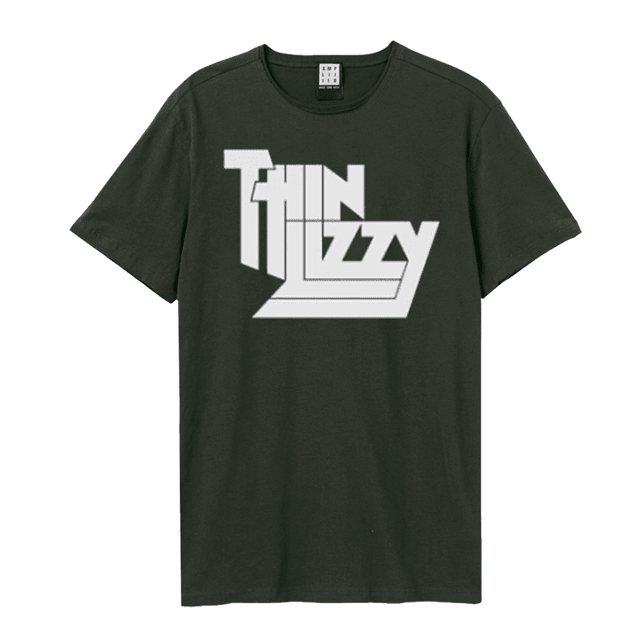 Logo Charcoal Thin Lizzy Tee (Small) - 1