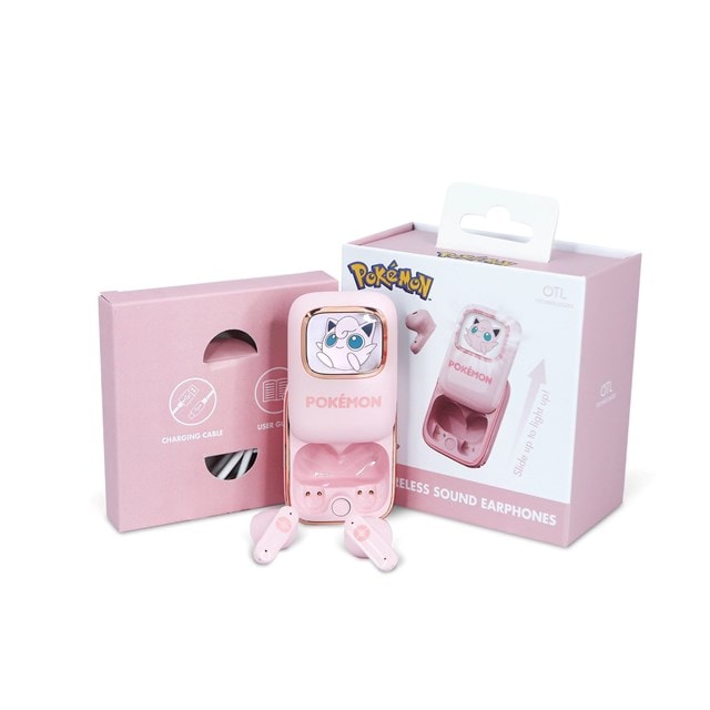 OTL Pokemon Jigglypuff Slider Case True Wireless Bluetooth Earphones - 3