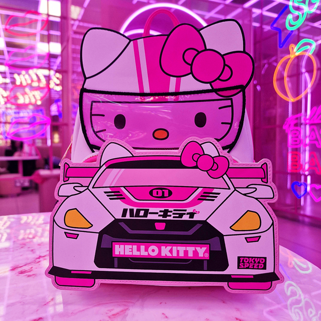 Hello Kitty Racer Cosplay Mini Backpack hmv Exclusive Loungefly - 3