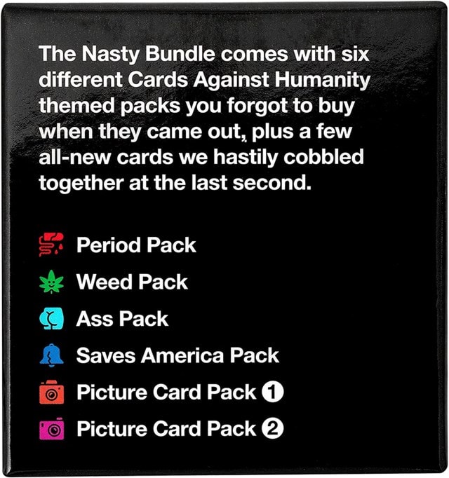 Nasty Bundle Cards Against Humanity - 3