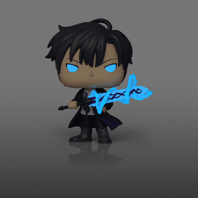 Sung Jinwoo Glow In The Dark 2537 Solo Leveling hmv Exclusive Funko Pop Vinyl - 3
