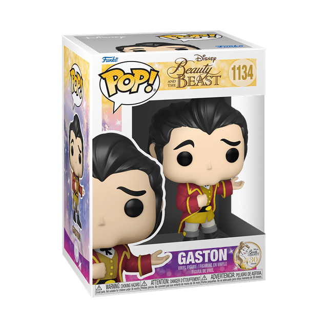 Formal Gaston (1134) Beauty & The Beast 30th Anniversary Pop Vinyl - 2