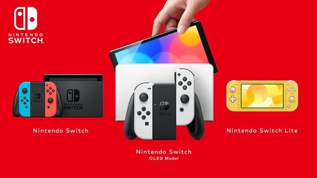 Nintendo Switch Console OLED Model (Neon Red/Neon Blue) - 3