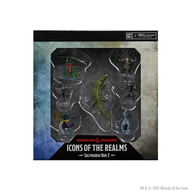 Saltmarsh Box 2 Dungeons & Dragons Icons Of The Realms Figurines - 1