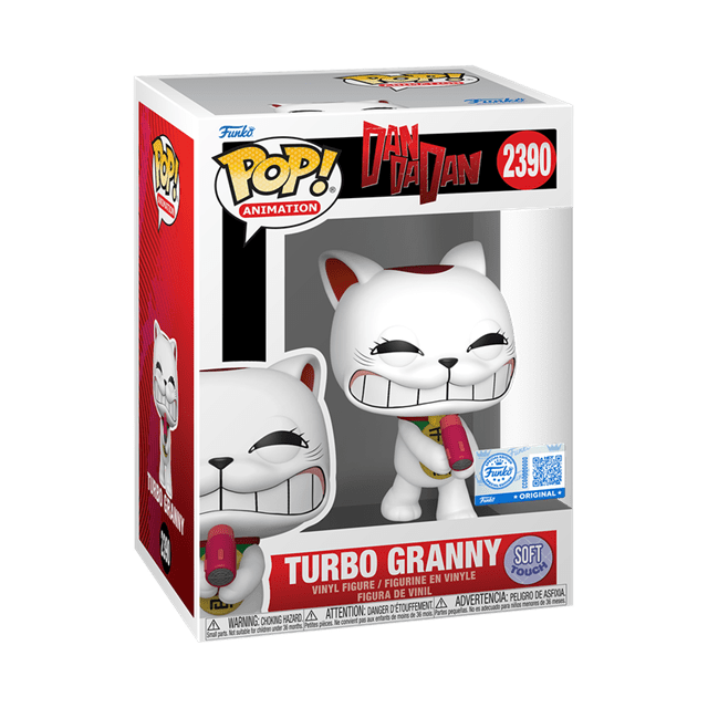Turbo Granny With Dryer Soft Touch 2390 Dandadan hmv Exclusive Funko Pop Vinyl - 2