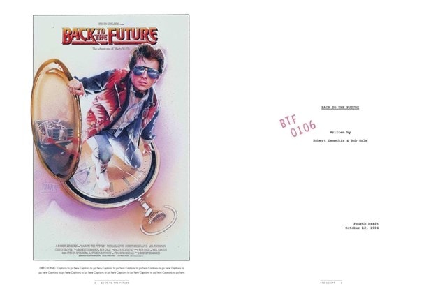 Back To The Future The Official Script Book Hardback By Dennis Culver - 2