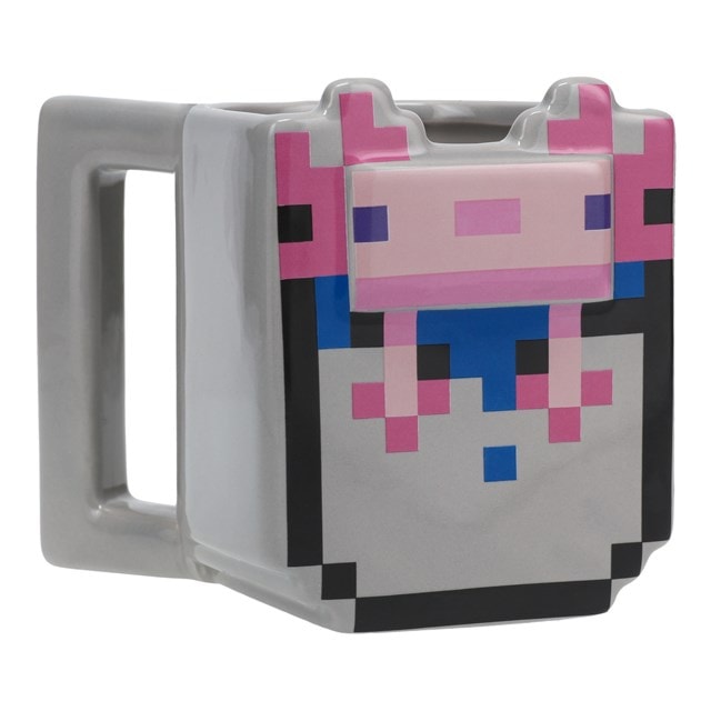 Axolotl Minecraft Shaped Mug - 4