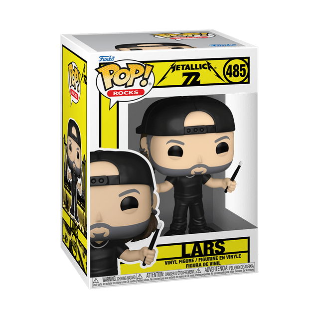 Lars 72 Seasons 485 Metallica Funko Pop Vinyl - 2