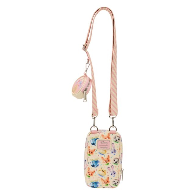 Zootopia 2 Cell Phone Loungefly Crossbody Bag With Coin Bag - 3