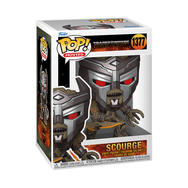 Scourge (1377) Transformers Rise Of The Beasts Pop Vinyl - 2