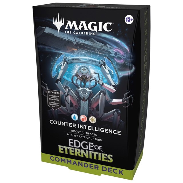 Edge Of Eternities Commander Deck Counter Intelligence Magic The Gathering Trading Cards - 1