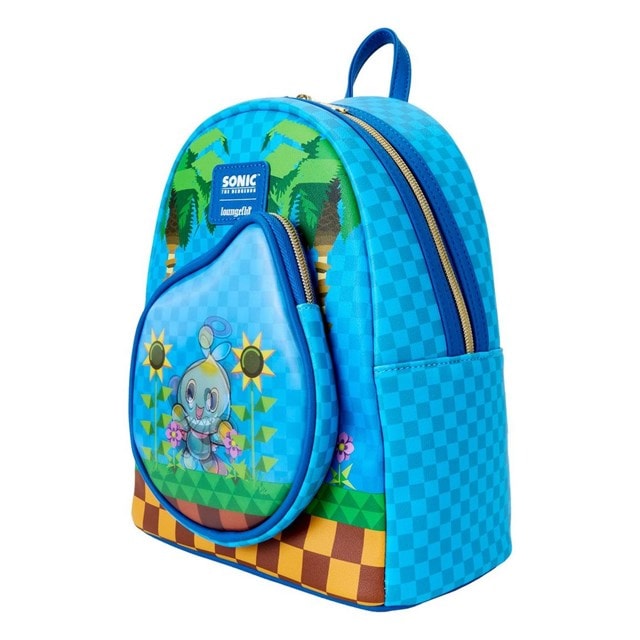 Chao Garden Sonic the Hedgehog hmv Exclusive Lenticular Loungefly Mini Backpack - 4